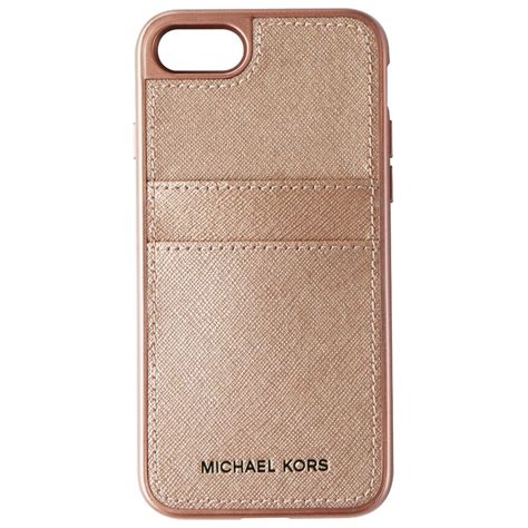 michael kors saffiano leather iphone 7 case with pockets|Color.